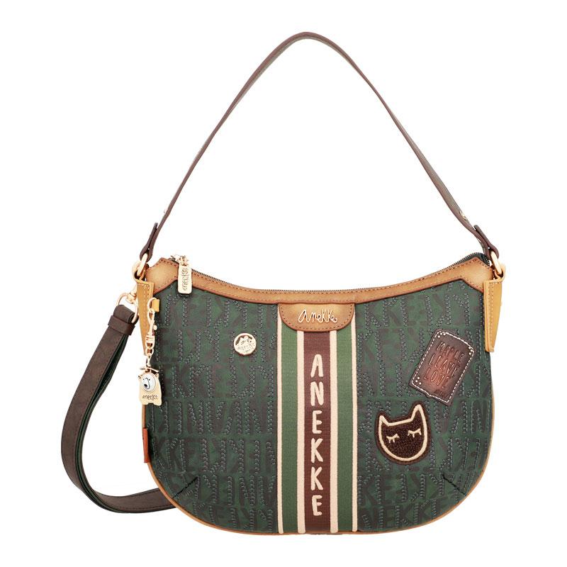ANEKKE Женска чанта за рамо Canada Urban 35672-183 маслиново-крем