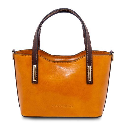 TUSCANY LEATHER Кожна женска чанта Amelia, мед TL142406