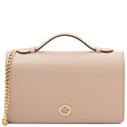 TUSCANY LEATHER Кожна женска чанта Opera, крем TL142505