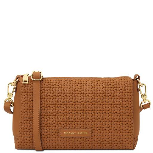 TUSCANY LEATHER Кожна женска чанта Dedalo, коњак TL142577
