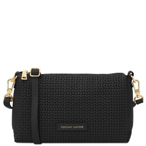 TUSCANY LEATHER Кожна женска чанта Dedalo, црна TL142577
