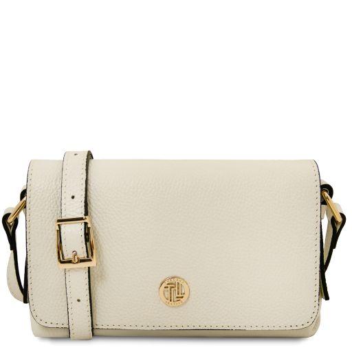 TUSCANY LEATHER Кожна женска чанта Biscuit, беж TL142582