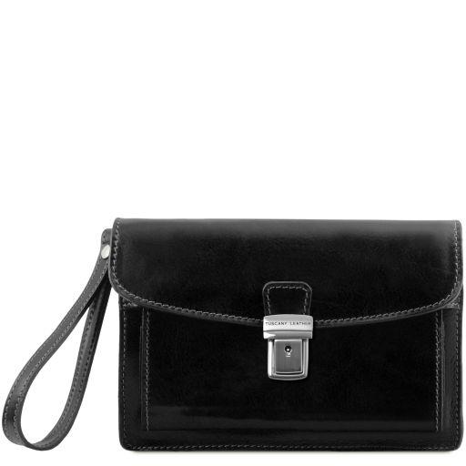 Tuscany Leather Женска Чанта TL8075 Bag Max Black