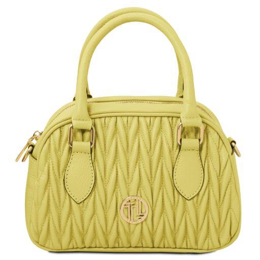 Tuscany Leather Женска Чанта TL142446 Bag Chantilly Lime Yellow