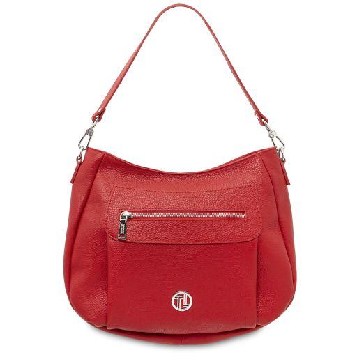 Tuscany Leather Женска Чанта TL142450 Bag Brenda Lipstick Red