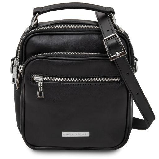 Tuscany Leather Машка Чанта TL142457 Bag Paul Black