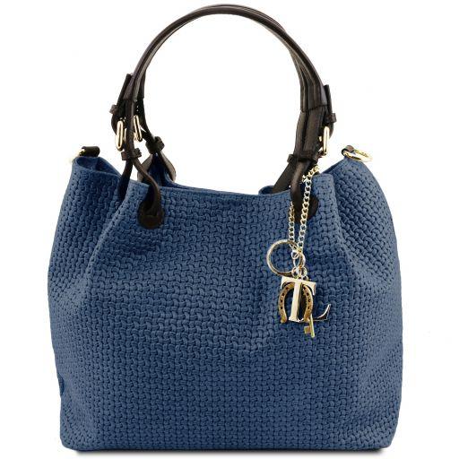 Tuscany Leather Женска Чанта TL141573 Bag TL141573 Dark Blue