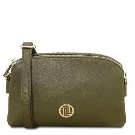 Tuscany Leather Женска Чанта TL142375 Bag: Lily Forest Green