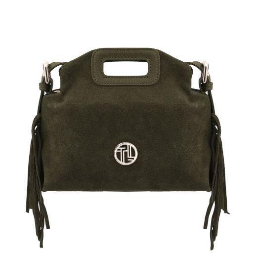 Tuscany Leather Женска Чанта TL142496 Bag Nomade Green