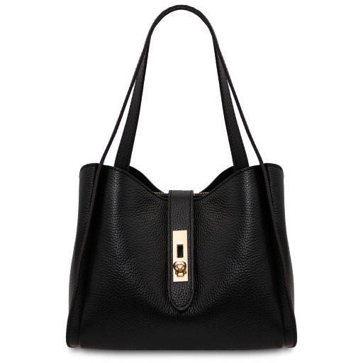 Tuscany Leather Женска Чанта TL142583 Bag TL142583 Soave Black