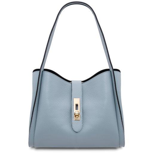 Tuscany Leather Женска Чанта TL142583 Bag TL142583 Soave Light Blue