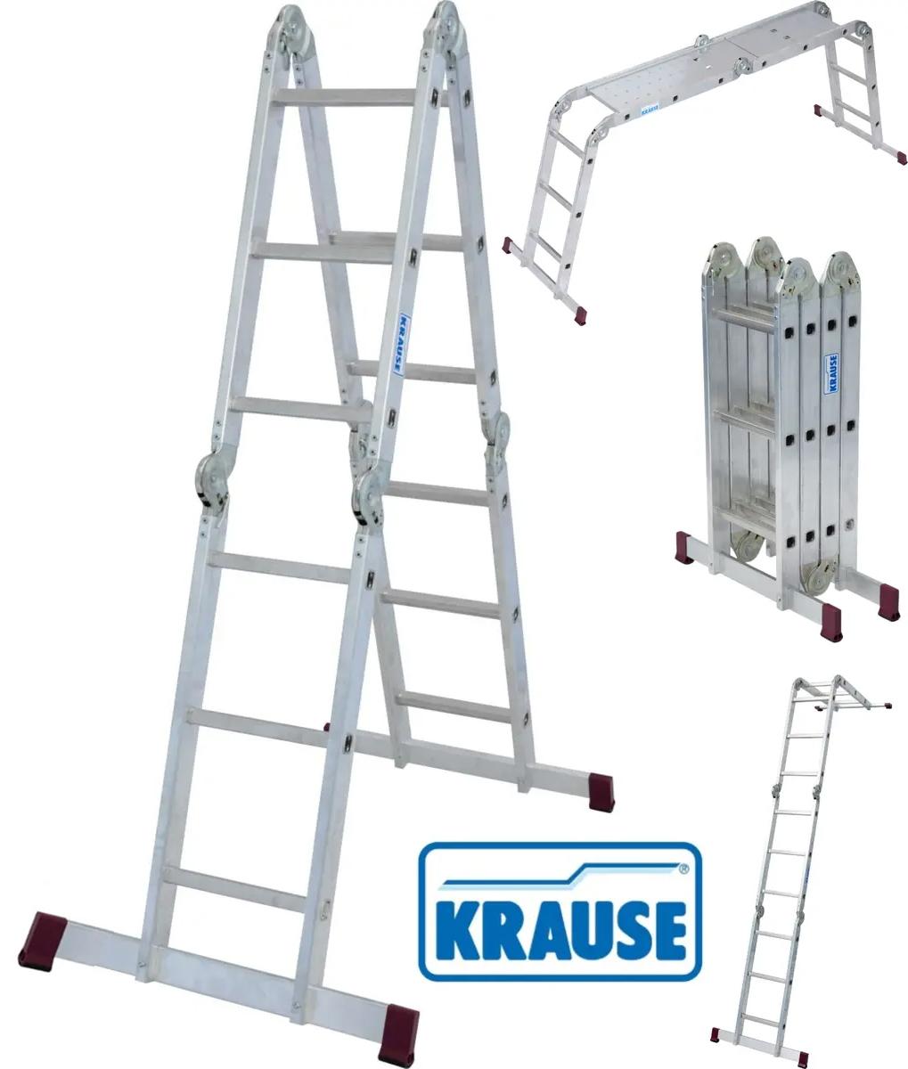 KRAUSE Скала скеле алум. со платформа 4*3 corda 085016/085214