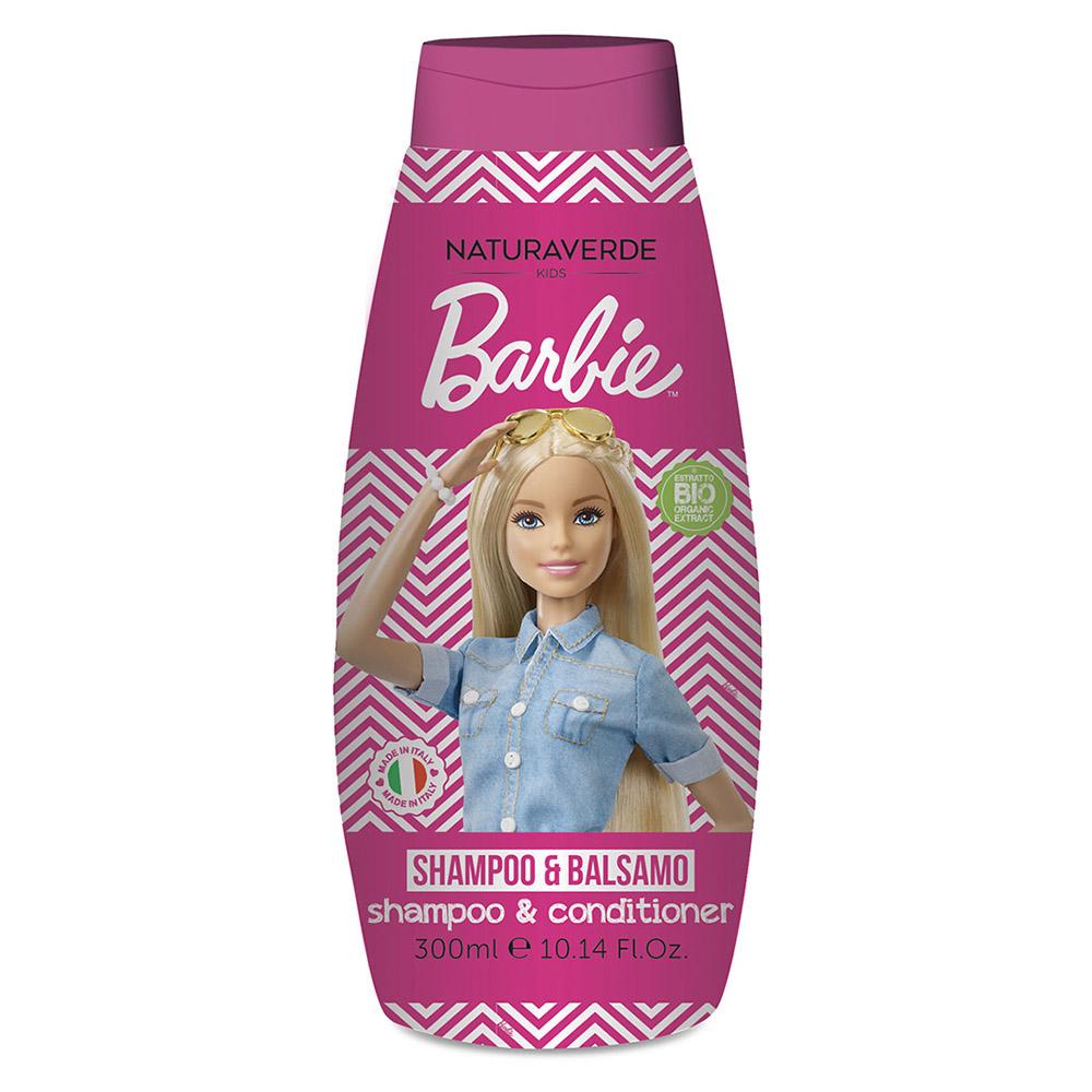 NATURAVERDE Шампон и балзам за девојчиња Barbie 300 ml