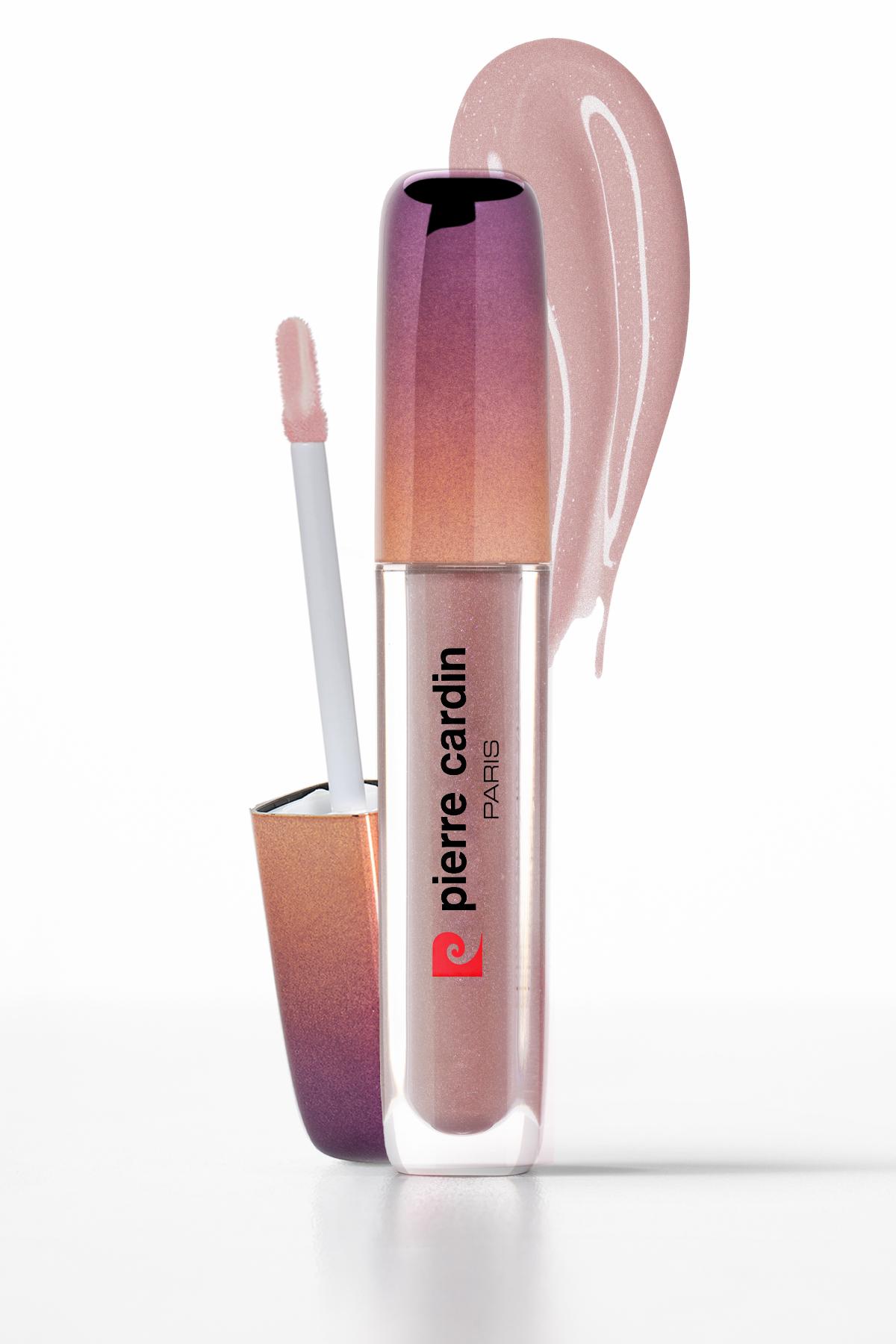 PIERRE CARDIN Сјај за усни - Shimmering Lip Gloss, 708 Cold Taupe, 5мл.