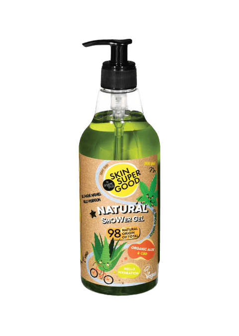 PLANETA OR Skin Super Good / Hello Hydration Гел За Туширање Со Cbd И Алое Вера - 500 Мл.