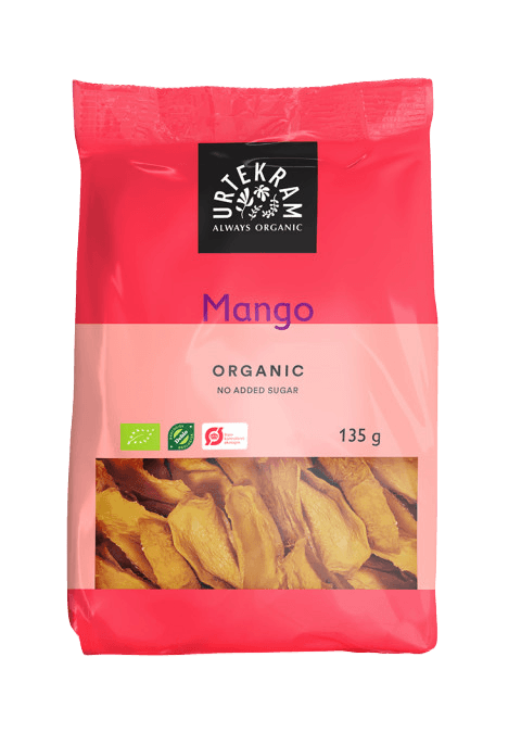 URTEKRAM Urtekram / Органско Суво Манго - 135 Гр.