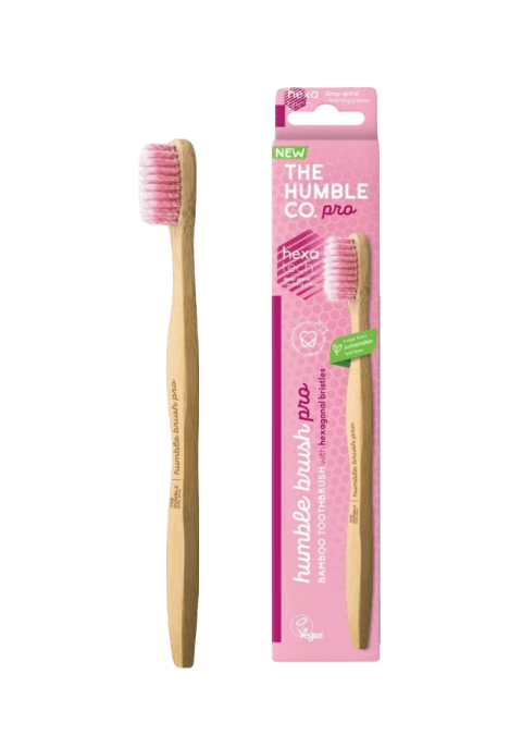 THE HUMBLE Humble Brush / Pro Line Hexatech Четка За Заби За Возрасни - Виолетова s