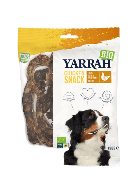 YARRAH Yarrah / Органски Пилешки Мини Награди За Кучиња - 150 Гр.