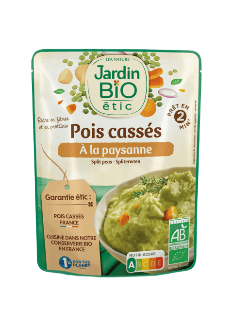 JARDIN BIO Органско инстант пире од грашок, 300г