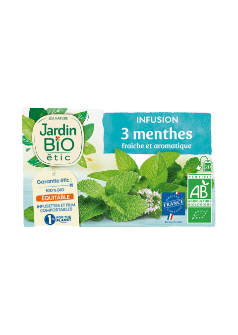 JARDIN BIO Органски чај од 3 вида нане, 30г
