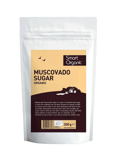 SMART ORGANIC Органски мусковадо шеќер, 300г