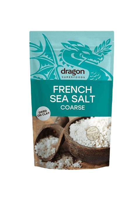 DRAGON SUPERFOODS Крупна француска морска сол, 500г