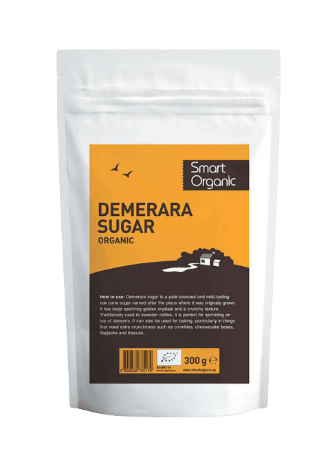 SMART ORGANIC Органски демерара шеќер, 300г