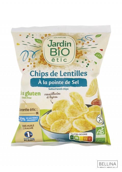 JARDIN BIO Органски чипс од леќа со сол - 50 гр.