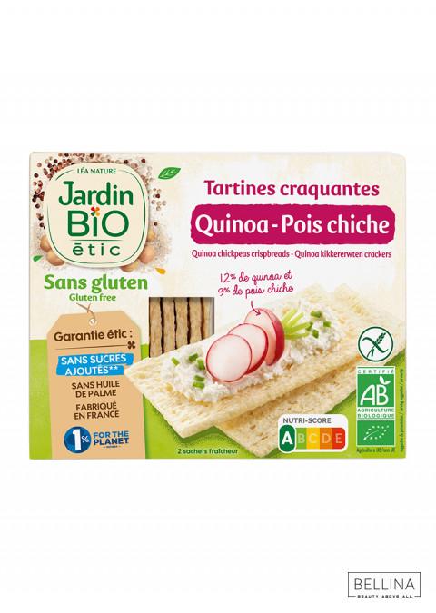 JARDIN BIO Органски безглутенски крцкави галети од киноа и наут - 150 гр.