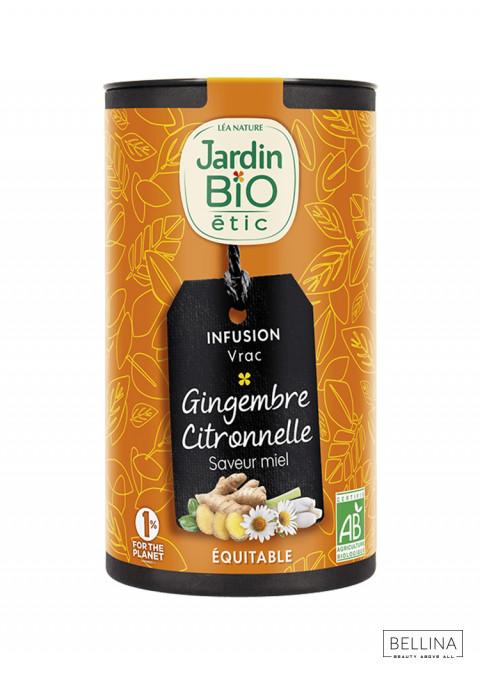 JARDIN BIO Органски чај од ѓумбир, лимонова трева, камилица и мед - 75 гр.