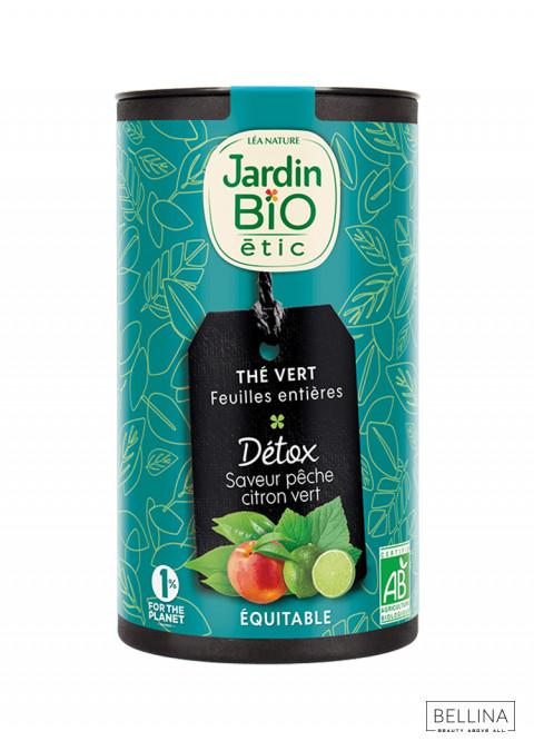 JARDIN BIO Detox зелен чај со праска и лимета - 90 гр.