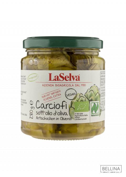 LA SELVA Органски артичоки во маслиново масло - 280 гр.