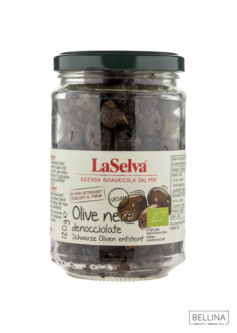 LA SELVA Органски црни маслинки без семка - 120 гр.
