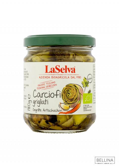 LA SELVA Органски артичоки на скара во масло - 180 гр.