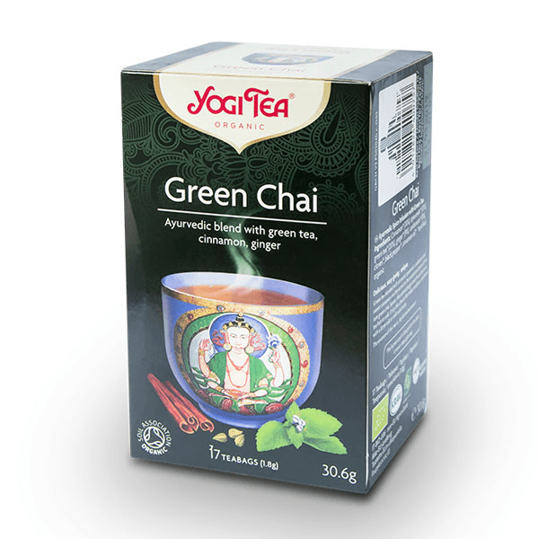 YOGI TEA Органски чај green chai x17