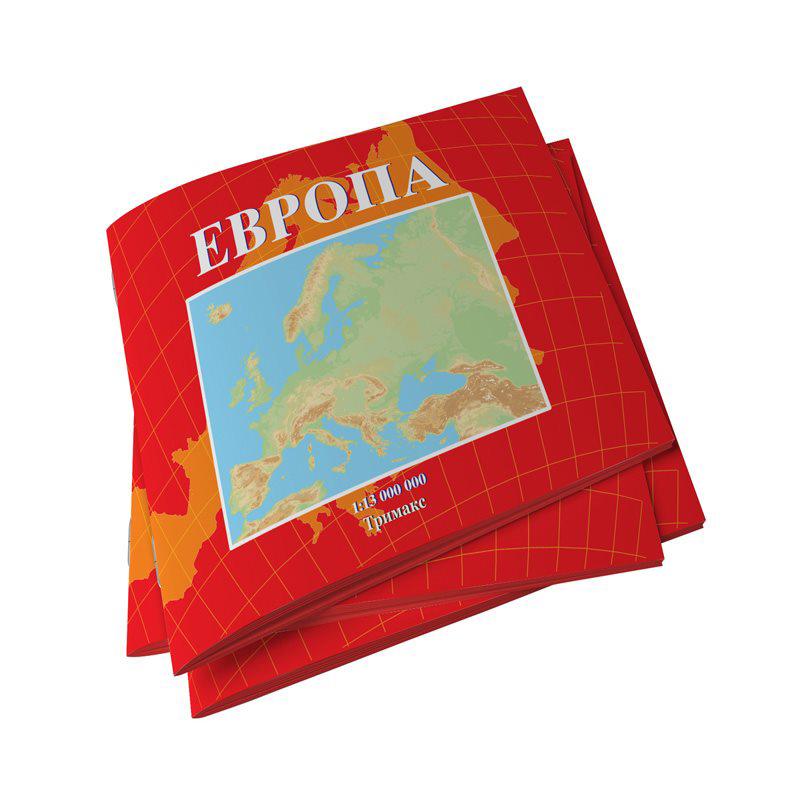 Школска карта Европа - 4716