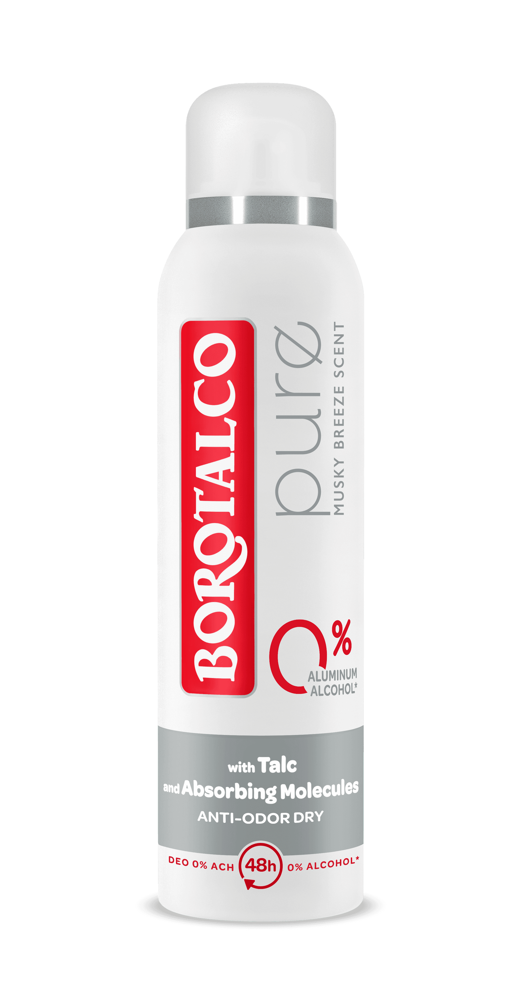 BOROTALCO Део Спреј Pure 0% Мошус 150мл