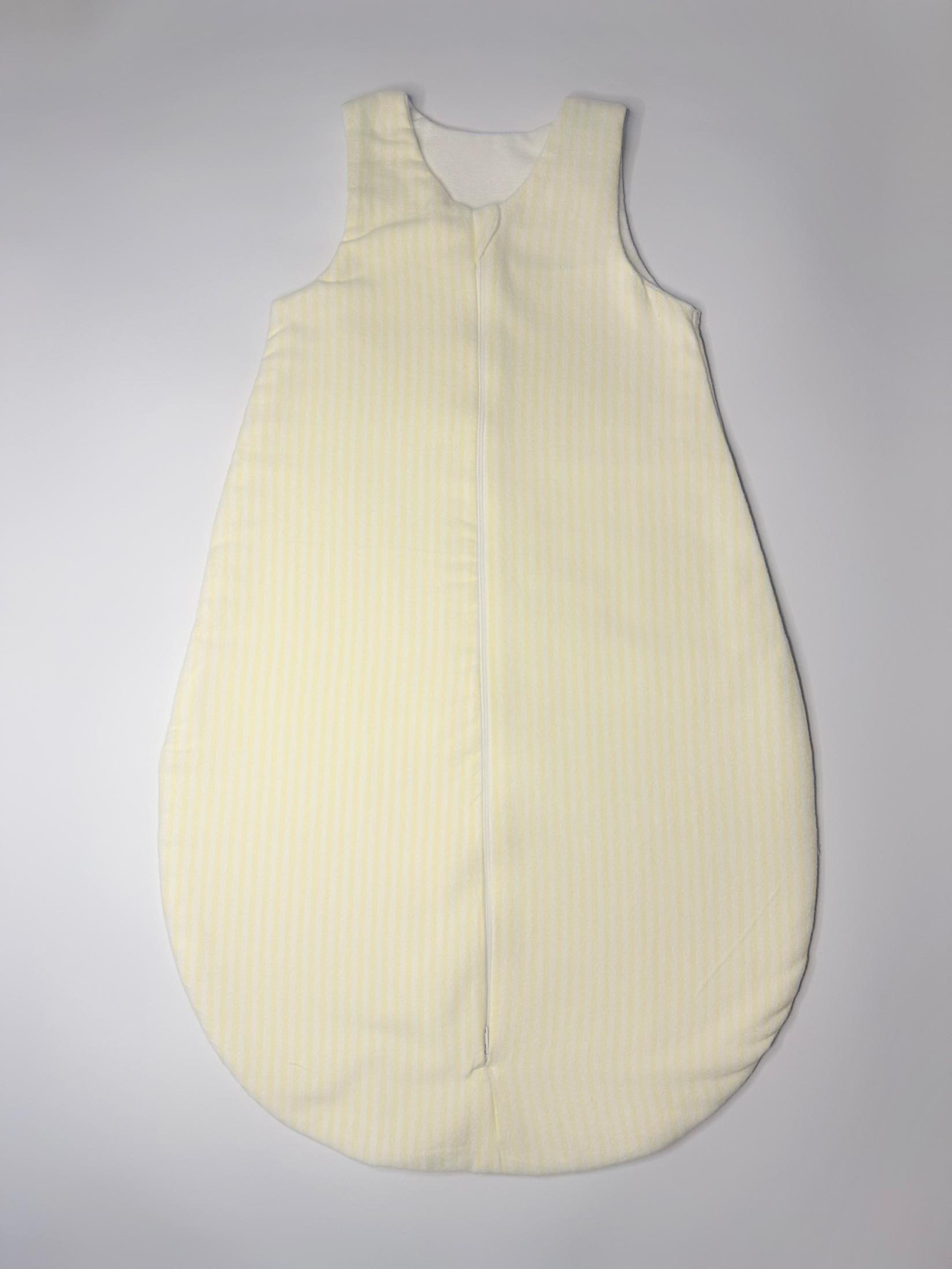 ALKALOID BEROVO Фланел вреќичка 100% памук - жолти риги