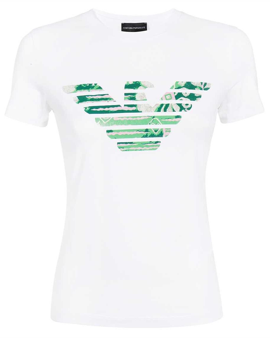 EMPORIO ARMANI Женска маицa бела боја EA7