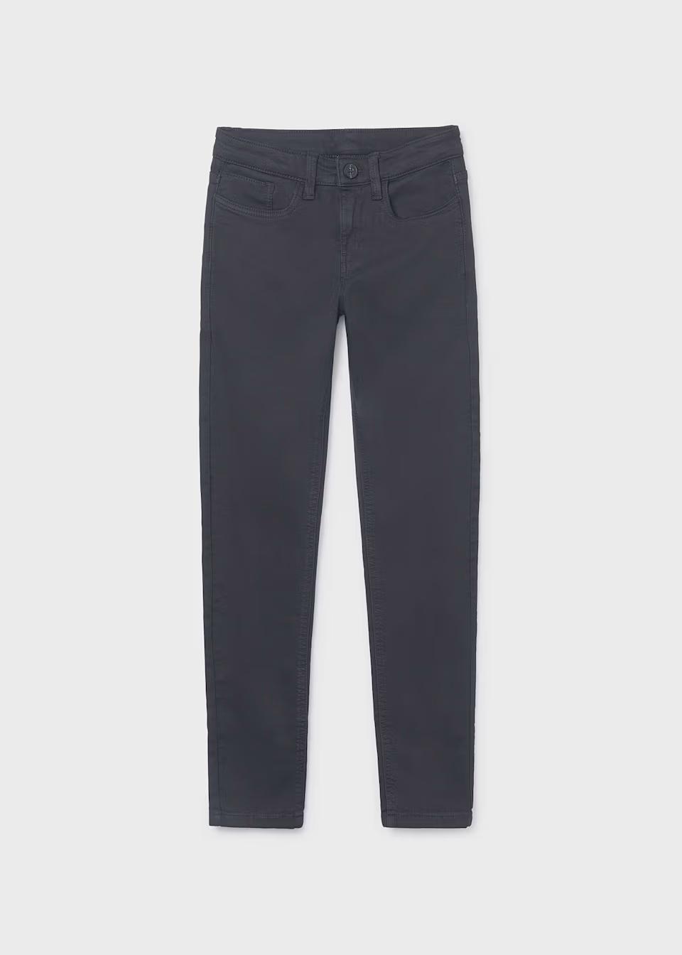 Mayoral Slim fit панталони - Сива, 12 (152cm)