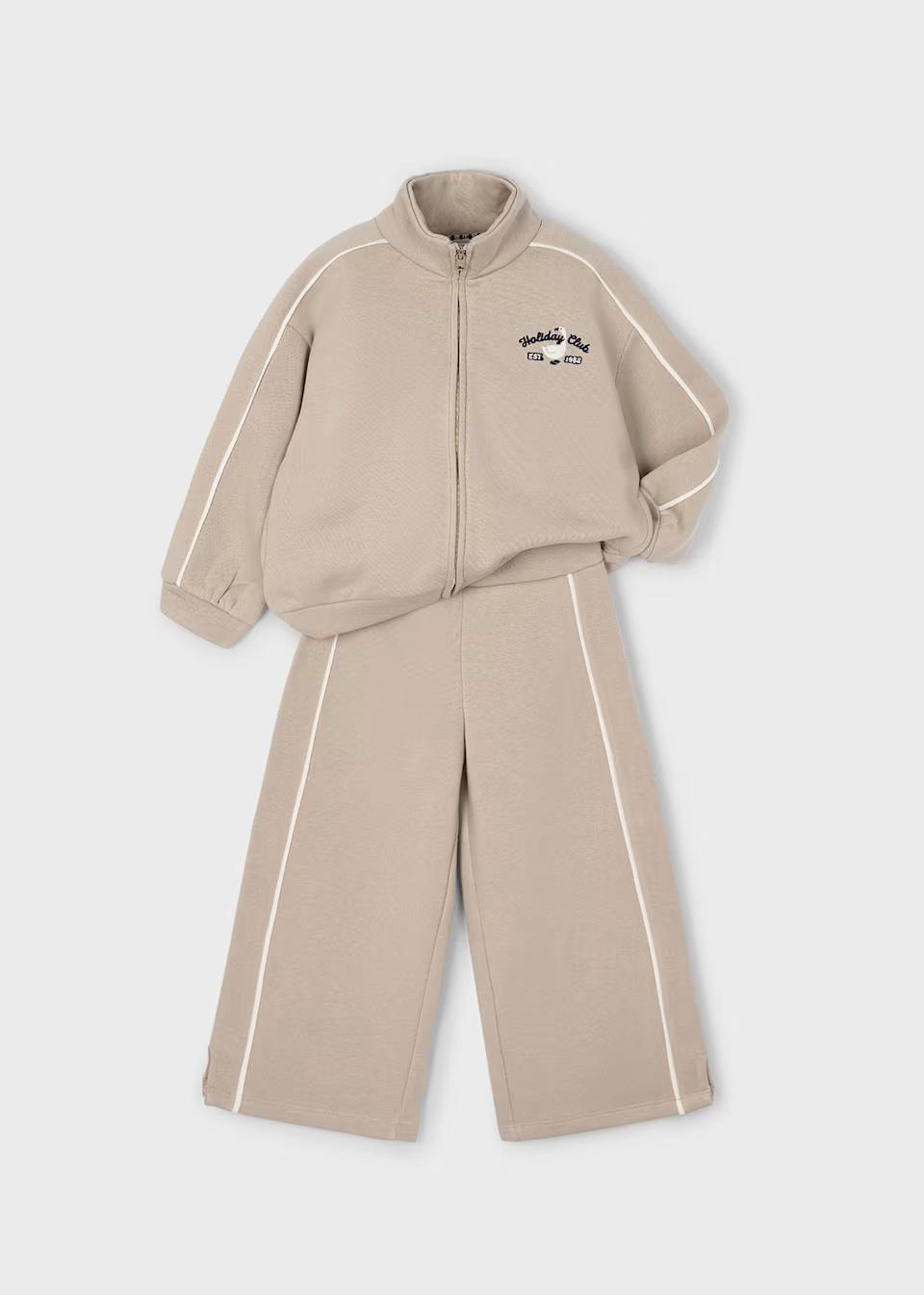 Mayoral Тренерки за девојчиња - Песочна, 10 (140cm)