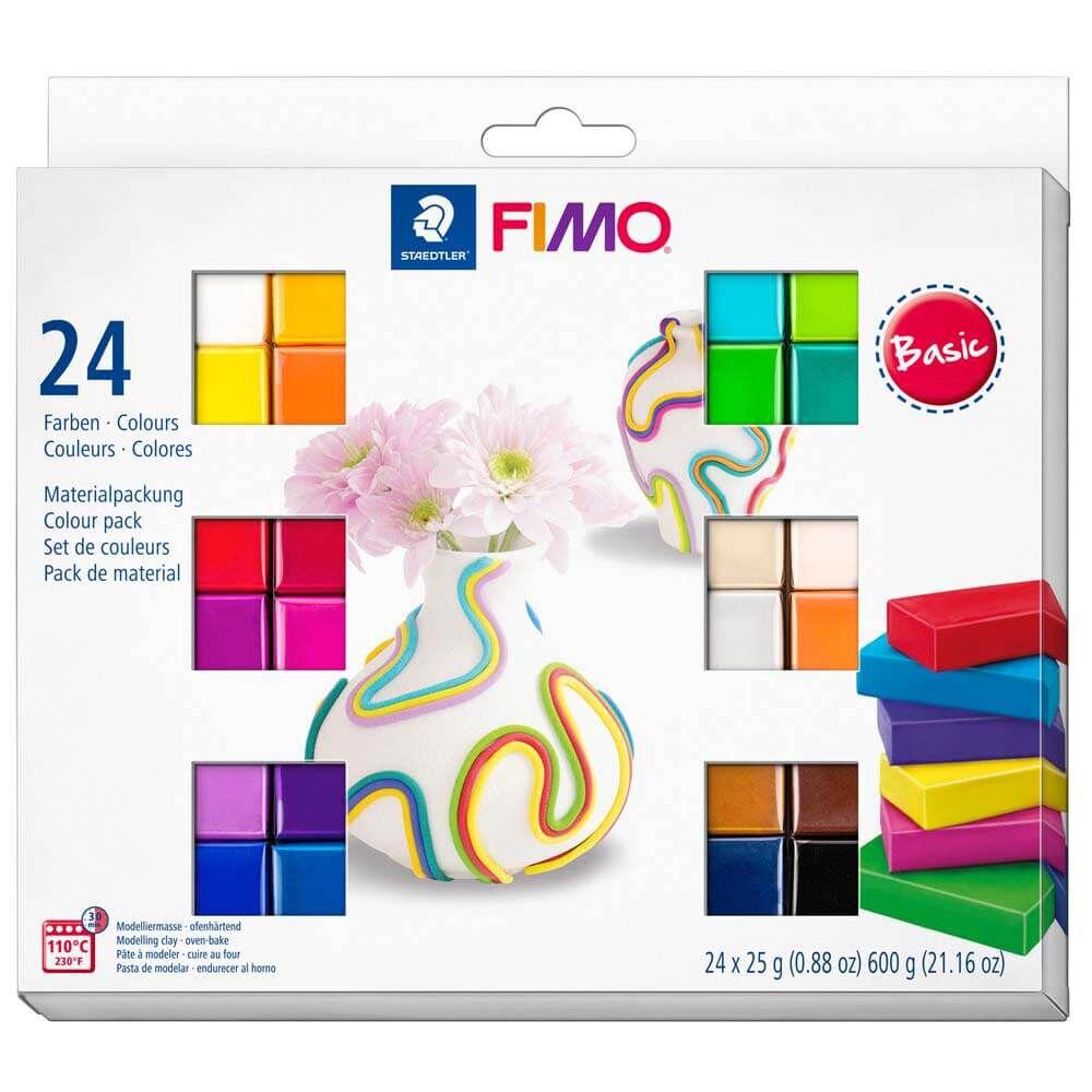 FIMO Сет Пластелин Софт 24 нијанси