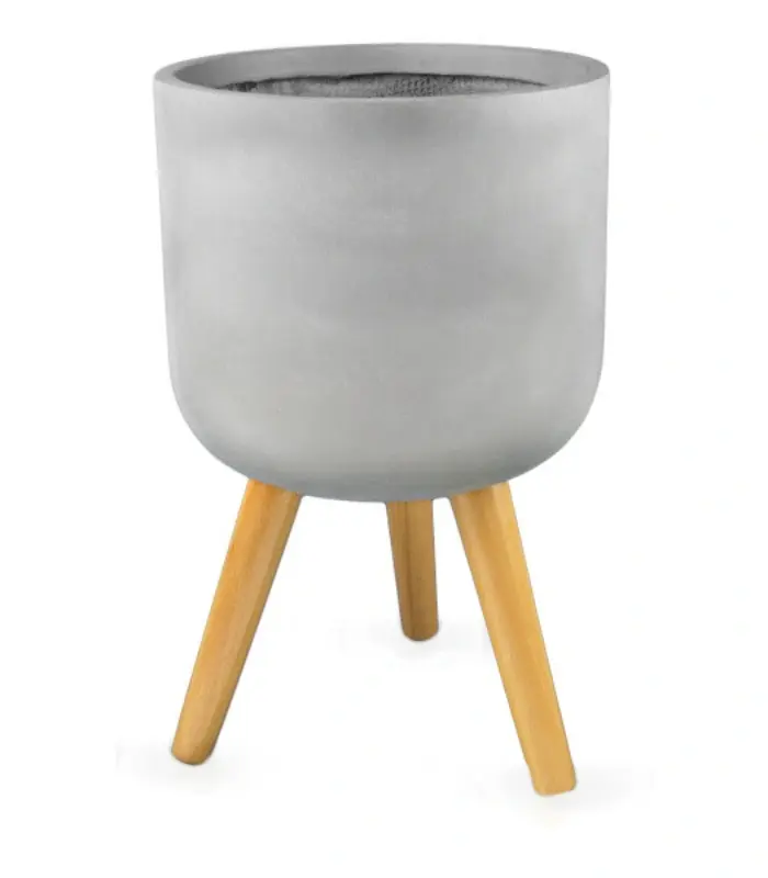 Керамичка вазна за цвеќиња 88.047.30 white