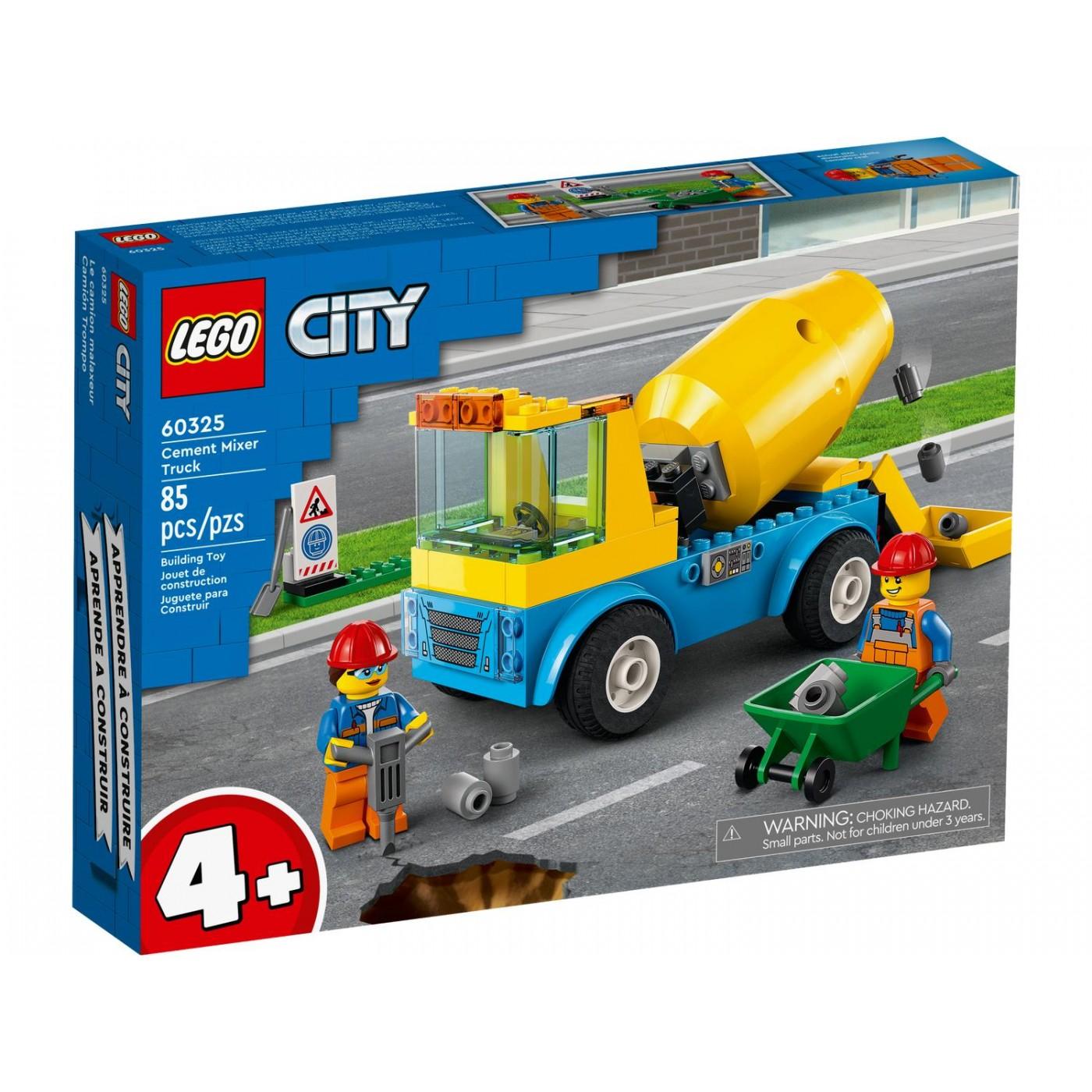 LEGO® City 60325 Камион мешалка за бетон
