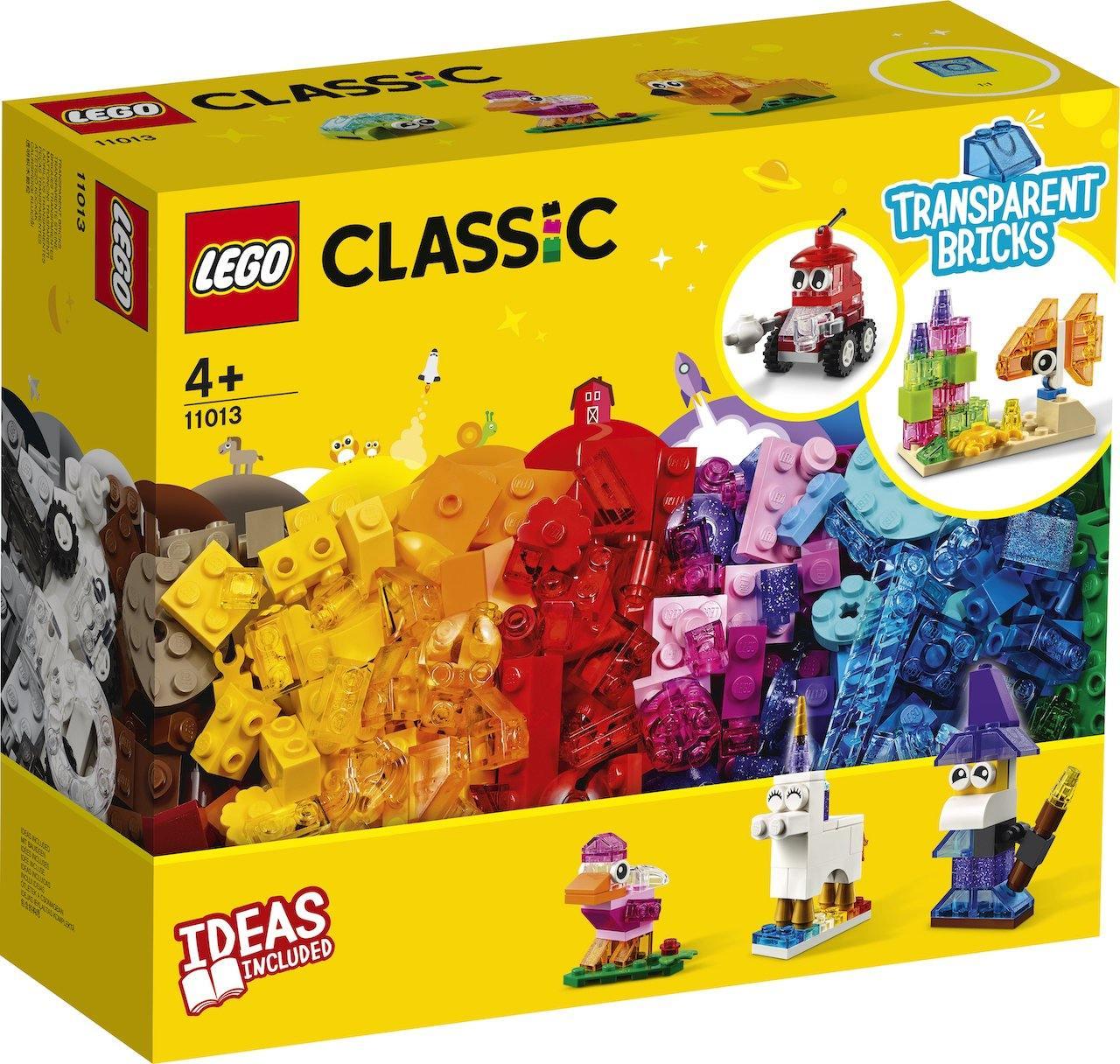 LEGO® Classic 11013 Креативни проѕирни коцки