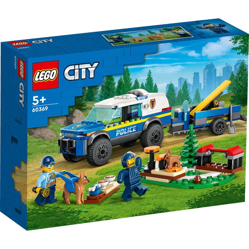 LEGO® City 60369 Pasje usposabljanje pri mobilni policiji