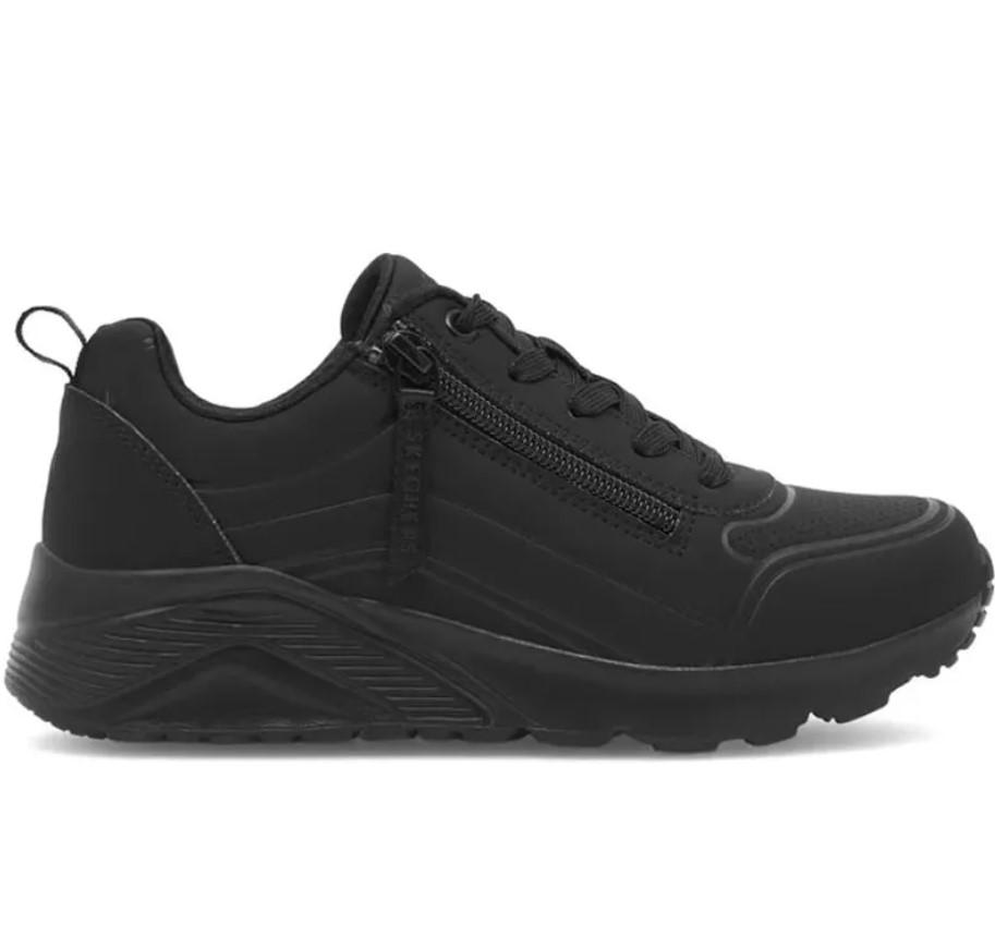 Skechers Uno Lite патики за девојчиња, црни