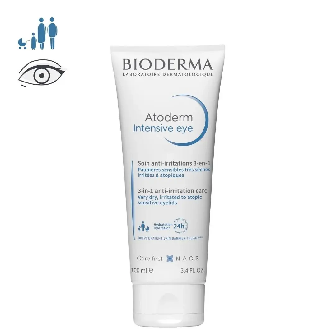 BIODERMA Крем за иритирани очни капаци Atoderm Intensive око 100мл