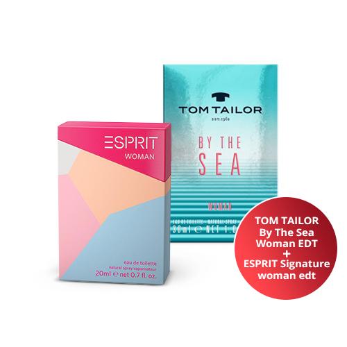 Selected image for TOM TAILOR Парфем за жени By The Sea Woman EDT 50ml +ГРАТИС  ESPRIT Signature woman edt, парфем за жени 20ml