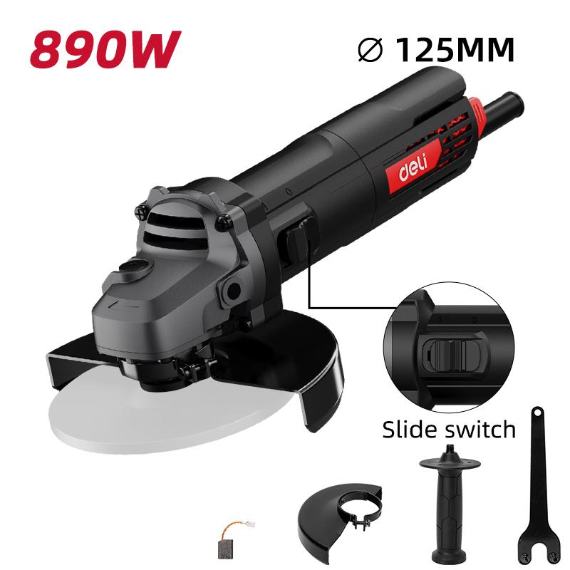 DELI Брусалица 890W 125mm